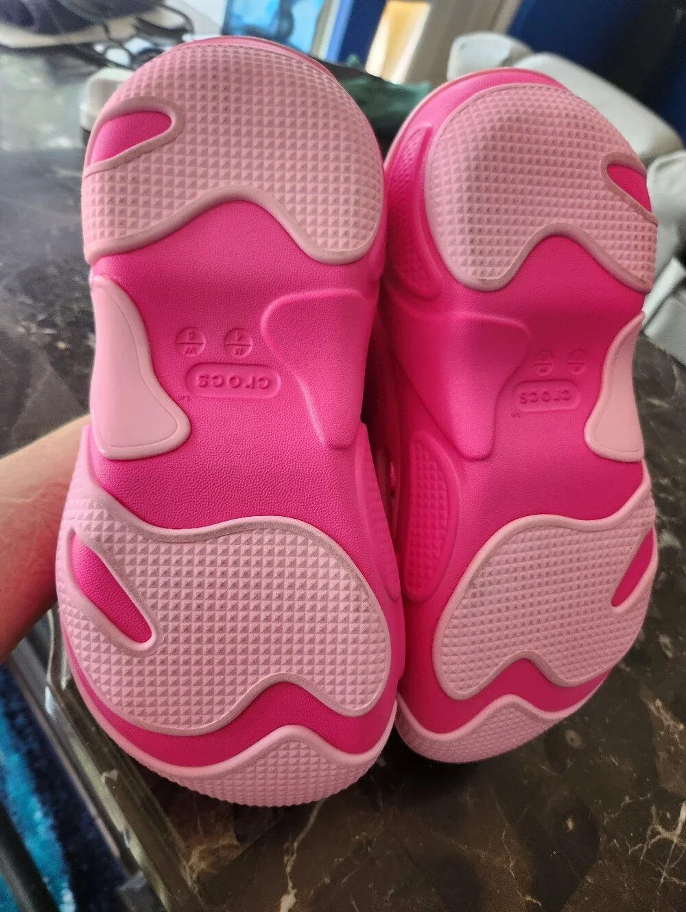 Chonky Hot Pink Crocks
